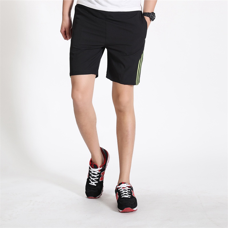 Summer New Sports Shorts Youth Casual Elastic Band Three Bars Large Size Quick-Dry Pants - Image 6