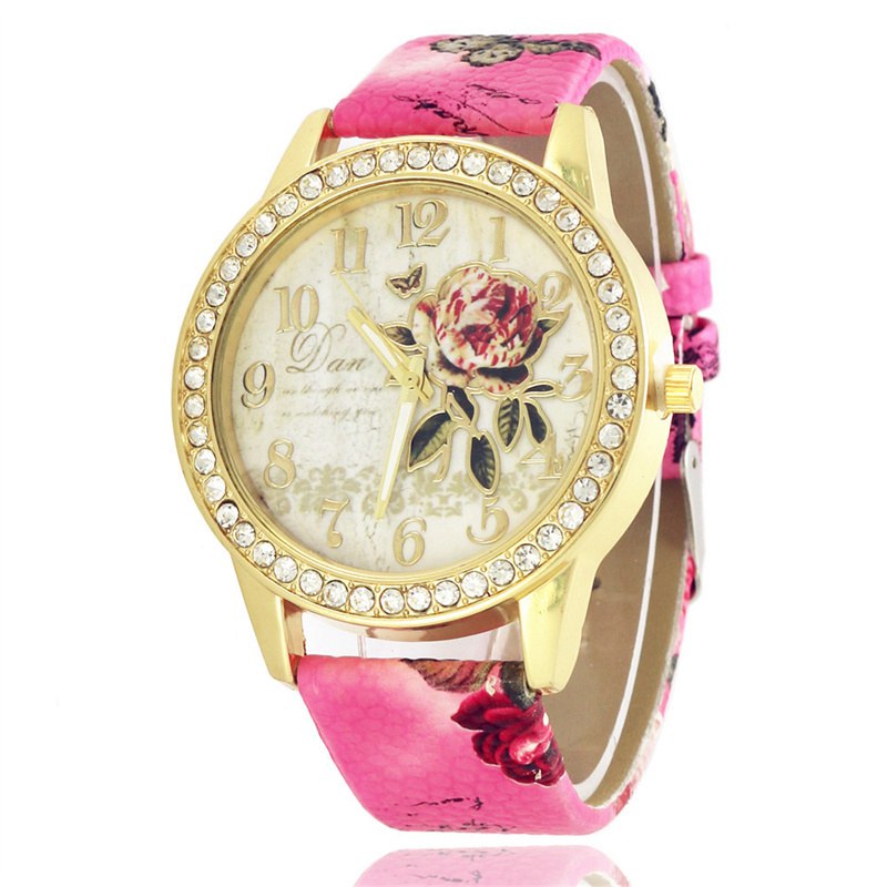 ZZ Ladies Girls Watch Crystal Quartz Womens Analogue Dress Leather Casual Gift - Image 11