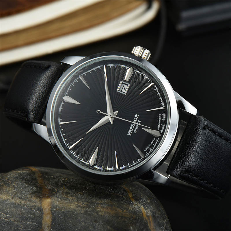 Seiko Men's Business Casual Stainless Steel Six-Pin Calendar Men's Quartz Watch Hot Sale Watch - Image 7