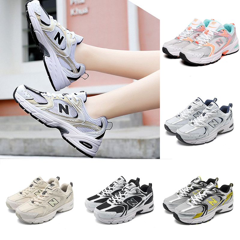 New Balance 530 White Silver Navy Sports Casual Mesh Soft Fashion Trainers Shoes NB530 - Image 17