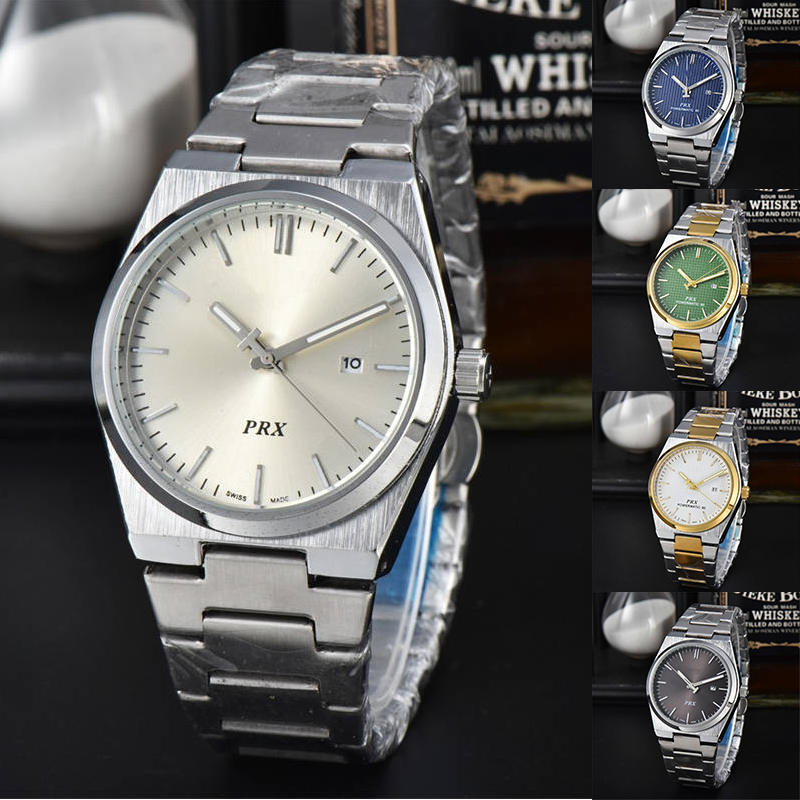 Tissot Three-Pin Men's Watch Steel Strap Watch Quartz Watch Hot Sale Fashion Calendar - Image 32