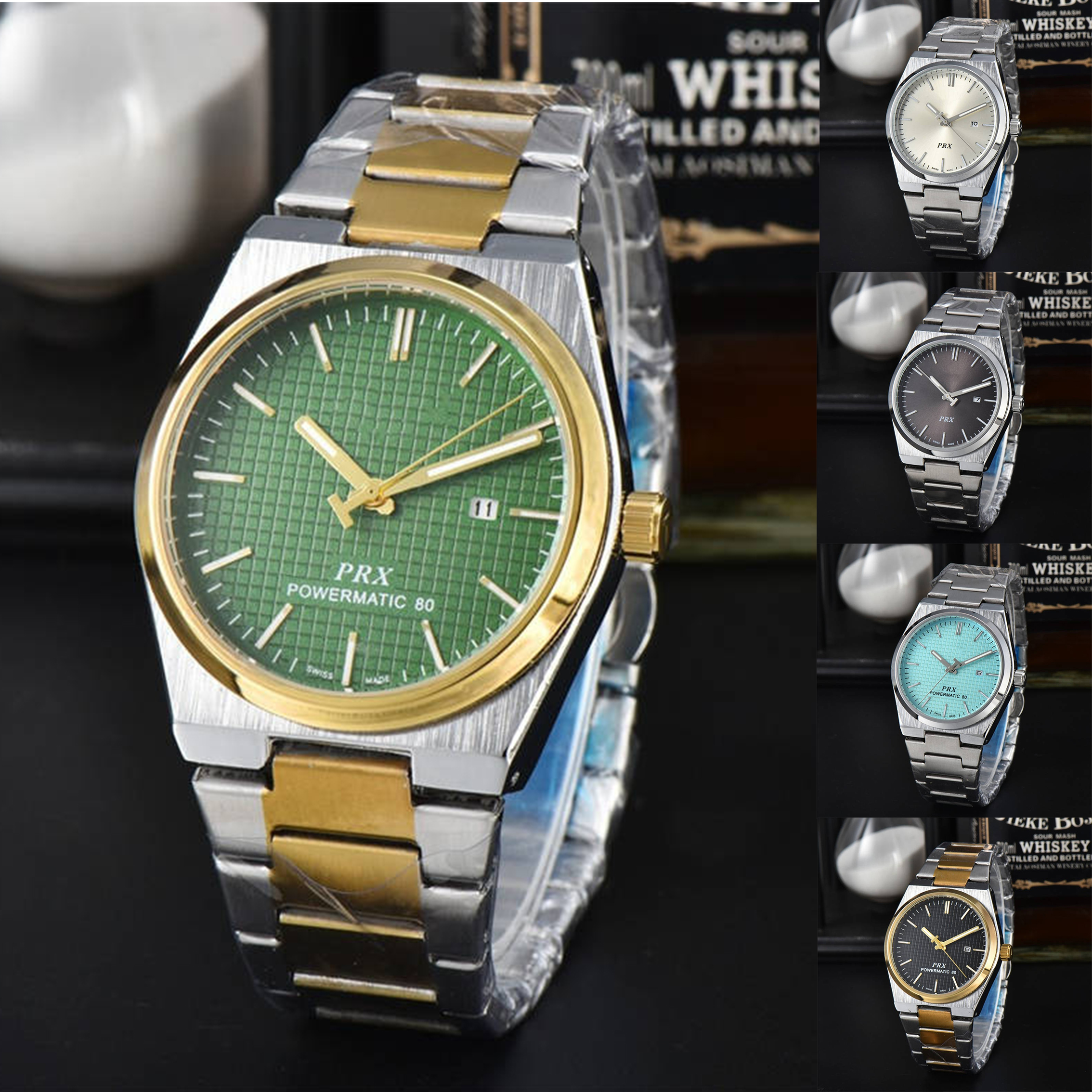 Tissot Three-Pin Men's Watch Steel Strap Watch Quartz Watch Hot Sale Fashion Calendar - Image 25