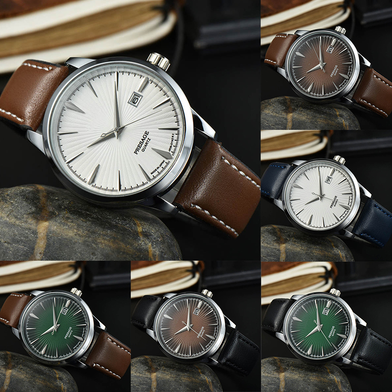 Seiko Men's Business Casual Stainless Steel Six-Pin Calendar Men's Quartz Watch Hot Sale Watch - Image 12