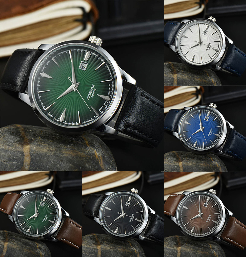 Seiko Men's Business Casual Stainless Steel Six-Pin Calendar Men's Quartz Watch Hot Sale Watch - Image 11
