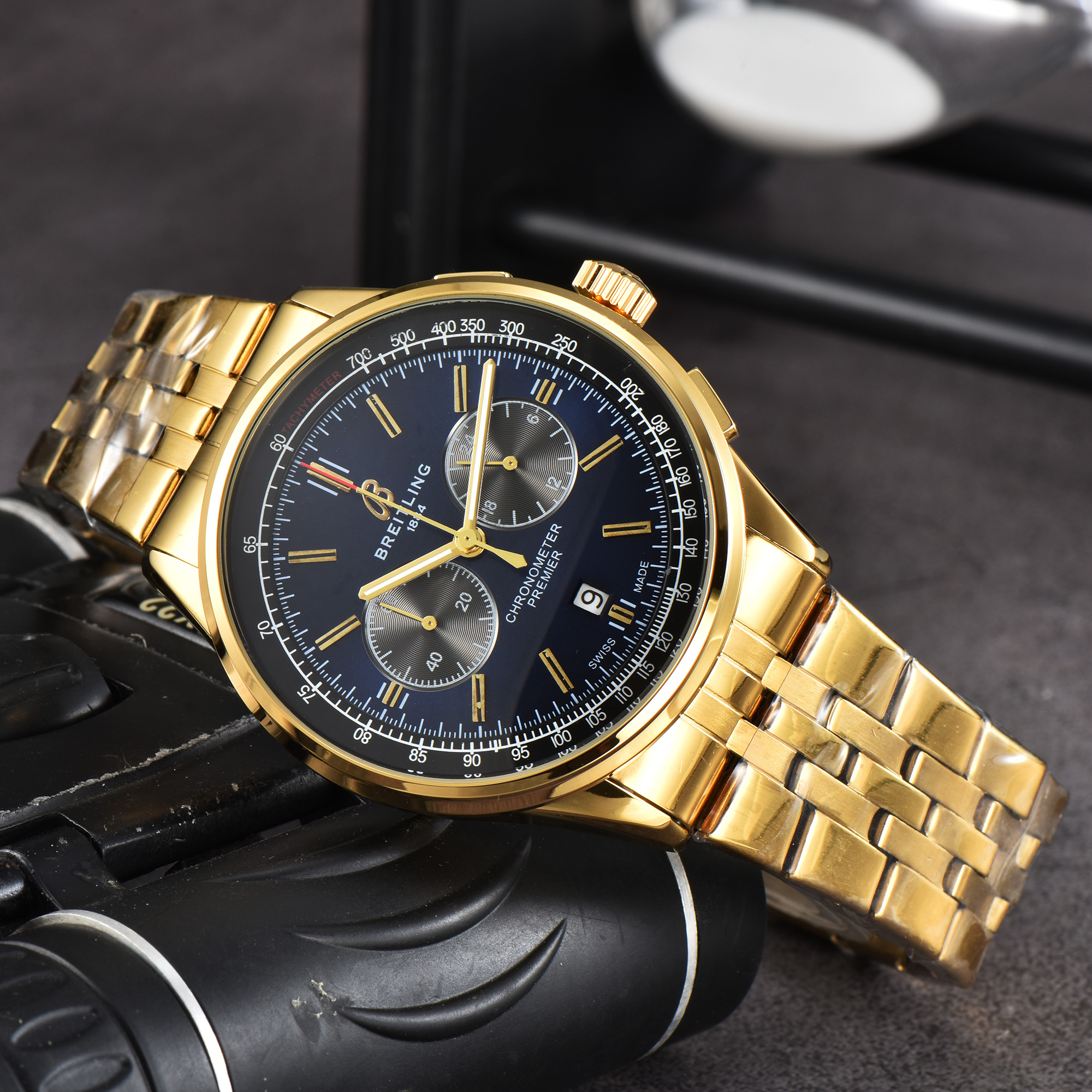 Breitling Premier B01 Chronograph 42 Men's Five Pin Multi Function Watch B Premier - Image 8