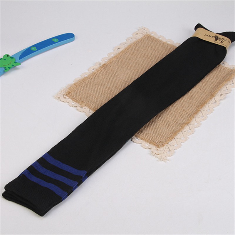 Factory Direct Sales Harajuku Three Bars Striped Knee High over-the-Knee Socks Preppy Style Perform Dance Women's Cotton Socks Socks - Image 11