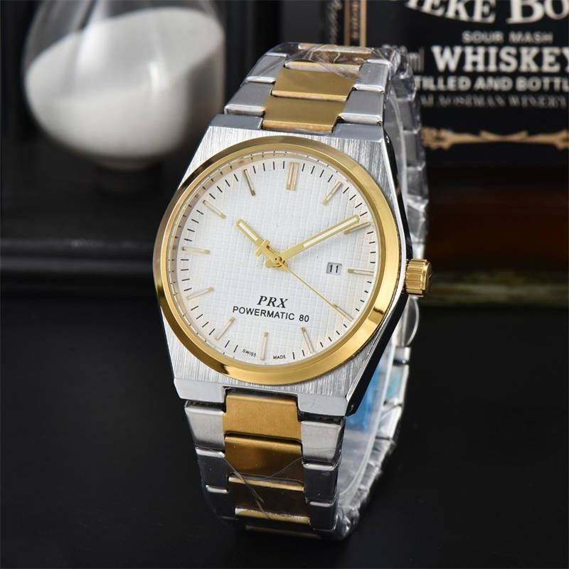 Tissot Three-Pin Men's Watch Steel Strap Watch Quartz Watch Hot Sale Fashion Calendar - Image 20