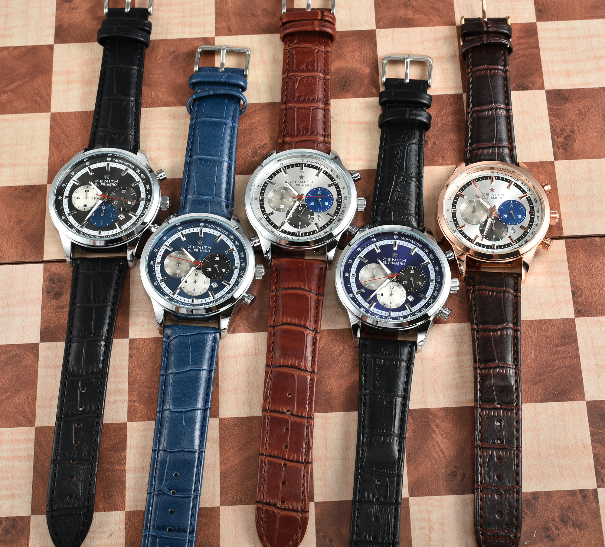 Zenith Chronomaster EL Primero Men's Large Dial Waterproof Quartz Watch Z Chronomaster - Image 8