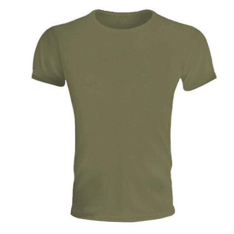 Muscle Doctor European and American Summer round Neck Casual Sports T-shirt Men's Short Sleeve Fitness Running Training Wear Factory Wholesale - Image 24