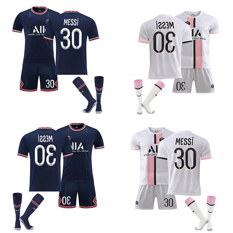 30 for Kids Football Kits Soccer Jersey Training T-shirt Suit 21/22 - Image 9