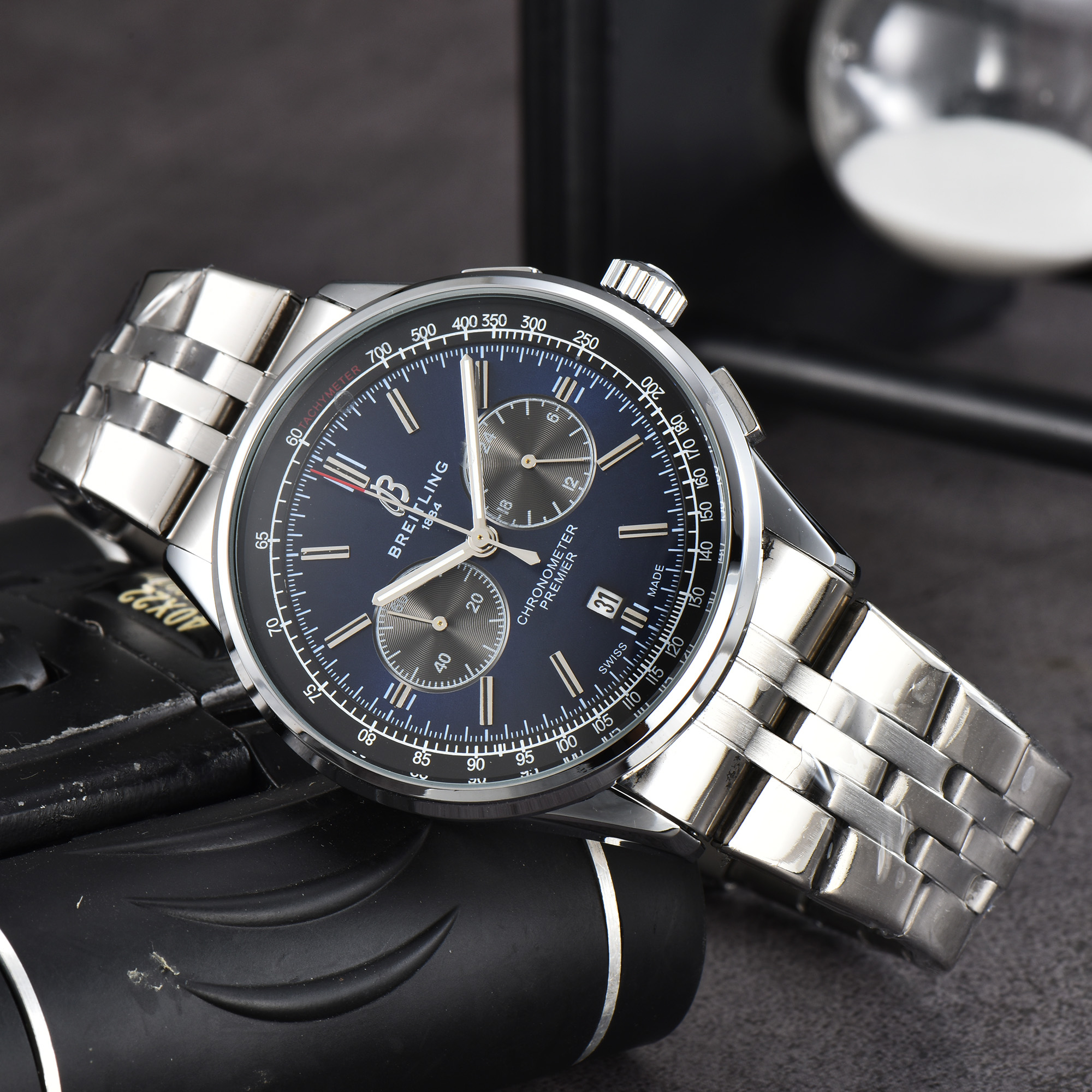 Breitling Premier B01 Chronograph 42 Men's Five Pin Multi Function Watch B Premier - Image 7