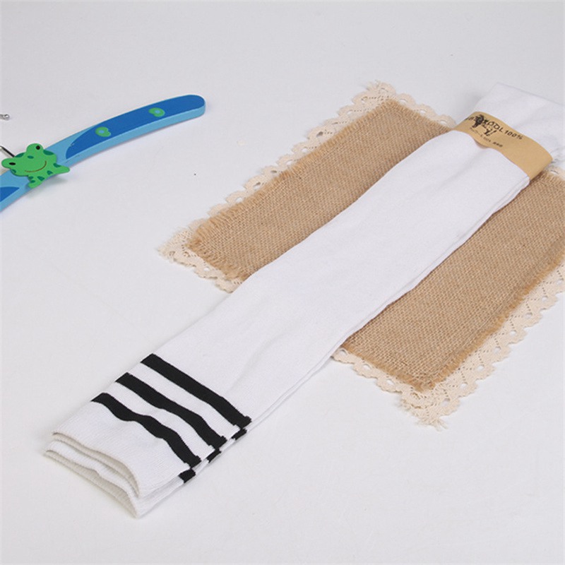 Factory Direct Sales Harajuku Three Bars Striped Knee High over-the-Knee Socks Preppy Style Perform Dance Women's Cotton Socks Socks - Image 12