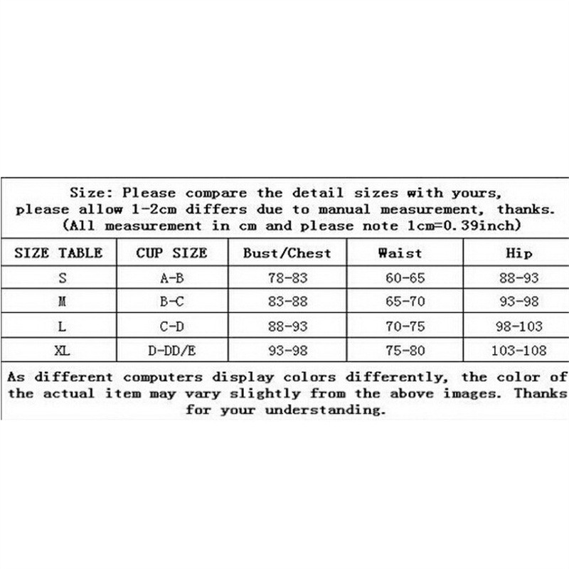2024 New Bikini Solid Color One-Piece Swimsuit Multicolor Bikini AliExpress Amazon Foreign Trade Supply - Image 2
