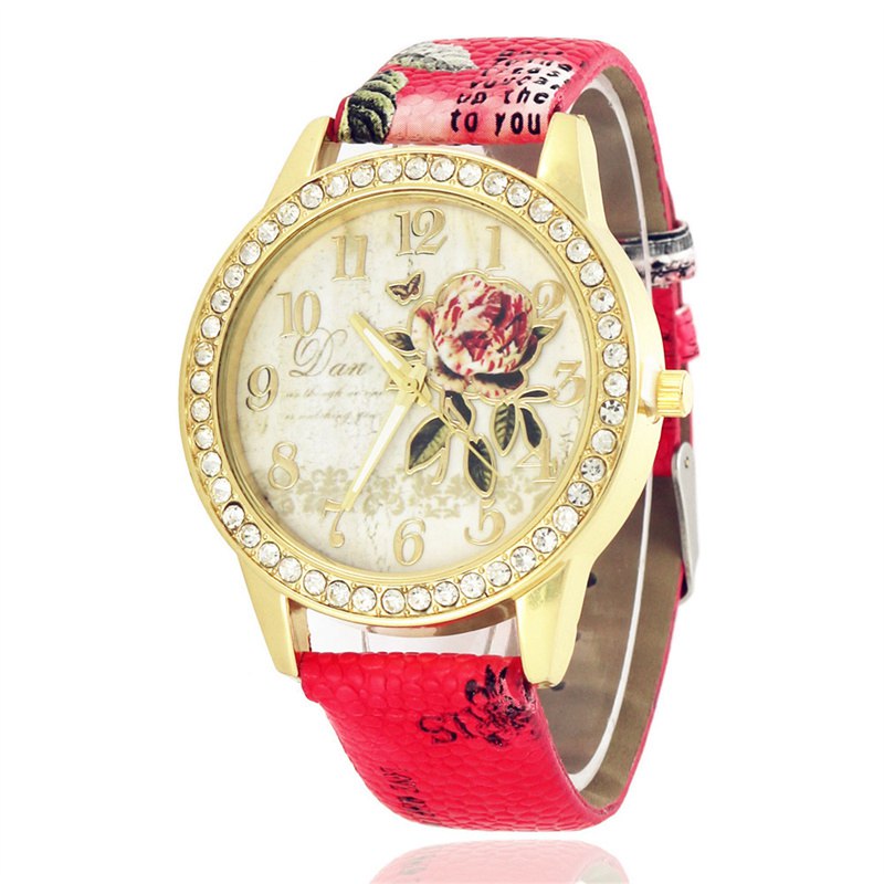 ZZ Ladies Girls Watch Crystal Quartz Womens Analogue Dress Leather Casual Gift - Image 13