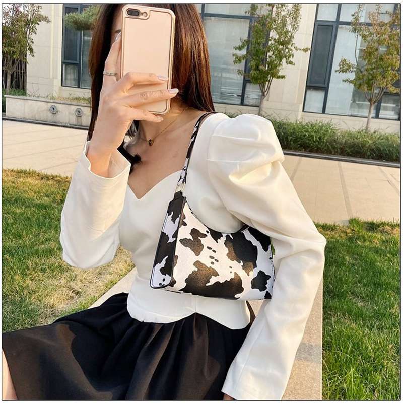 Fashion Zebra Print Women Luxury Handbag PU Leather Simple Underarm Shoulder Bags Female Daily Design Totes Purse Pouch - Image 10