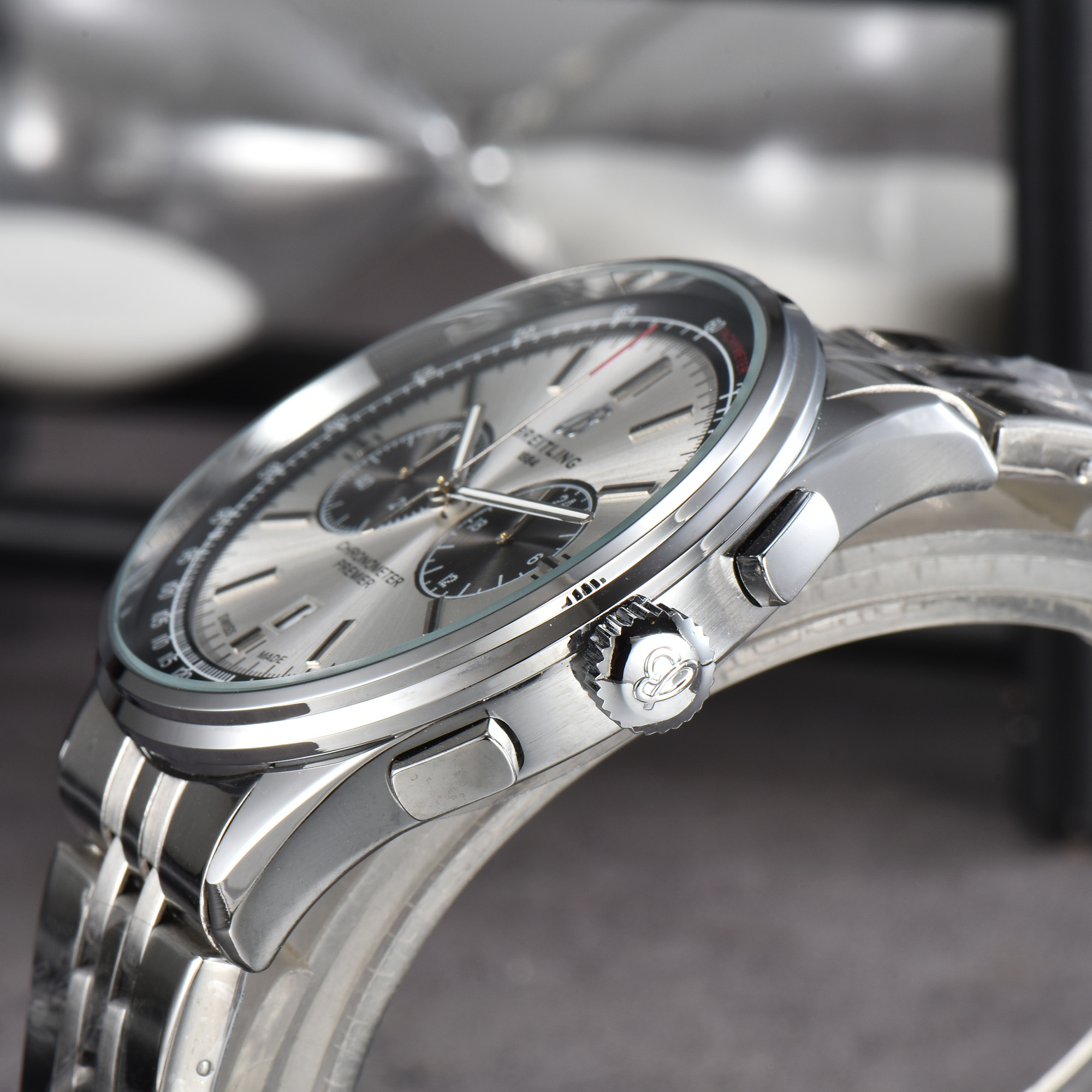 Breitling Premier B01 Chronograph 42 Men's Five Pin Multi Function Watch B Premier - Image 6
