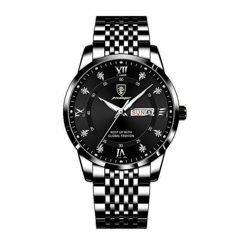 ZZ Men's Watch New Men's Watch Waterproof Luminous Calendar Quartz Wrist Watch - Image 19