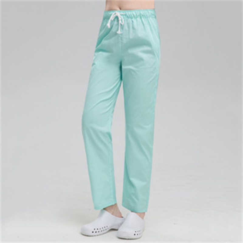 Nurse Pants Elastic Waistband Tether Dental Dentist Pants Nurses' Uniform plus Size Lab Work Pants - Image 15