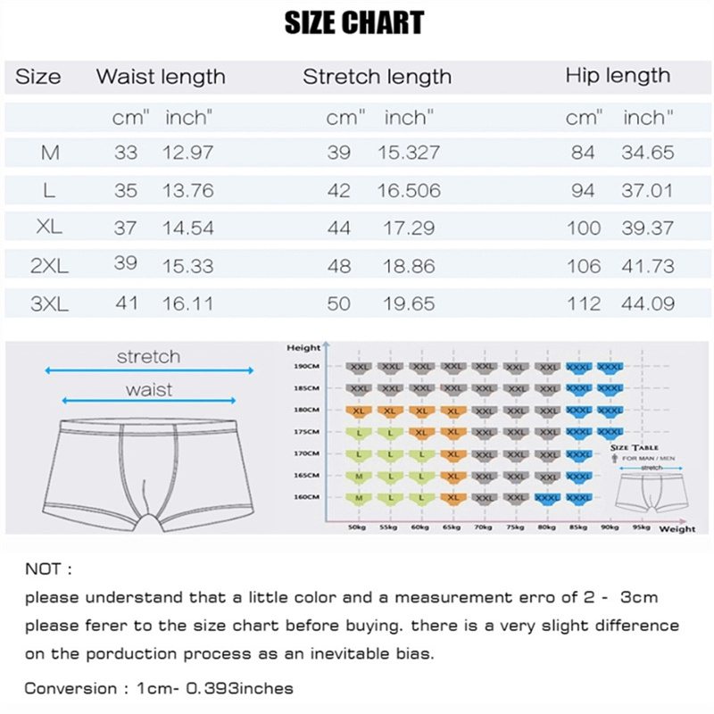 Foreign Trade Popular Style AliExpress Wish Fashion Brand Underwear Pure Cotton Men Pump! Briefs with Packing Bag - Image 2