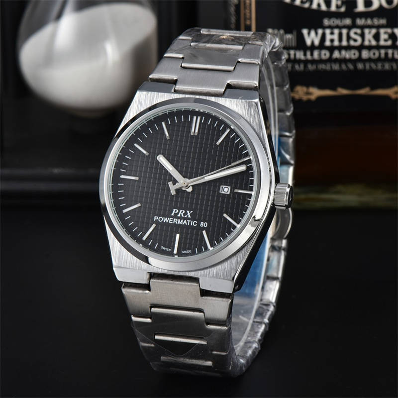 Tissot Three-Pin Men's Watch Steel Strap Watch Quartz Watch Hot Sale Fashion Calendar - Image 22