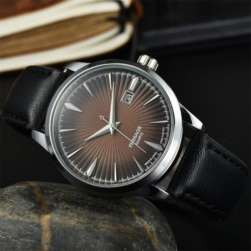 Seiko Men's Business Casual Stainless Steel Six-Pin Calendar Men's Quartz Watch Hot Sale Watch - Image 10
