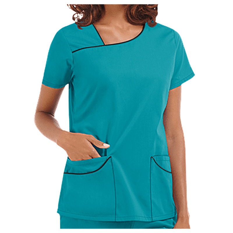 Amazon Operating Room Short Sleeve Hand Washing Suit Female Skin Management Nurses' Uniform Surgeon Disposable Protective Coveralls Work Clothes Female - Image 47