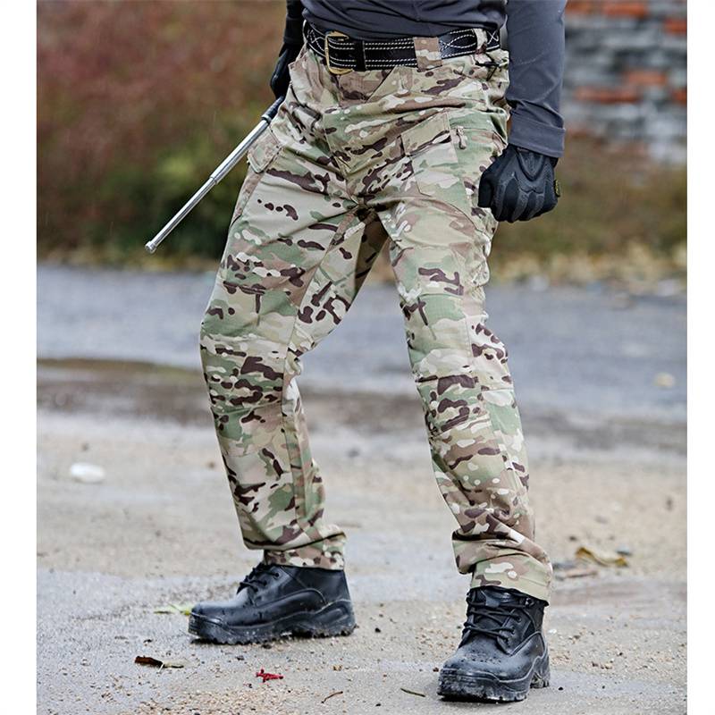 Ix7 Tactical Pants Men's Trousers Special Forces Camouflage Pants Outdoor Training Pants Autumn and Winter Climbing Pants Wear-Resistant Consul - Image 28