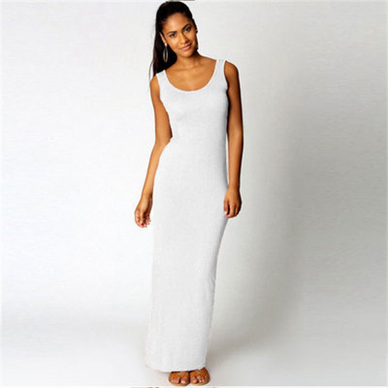 Amazon Wish Best Selling Women's Clothes 21 Color Size 6 Elegant Sexy Vest Long Dress Fashion Dress EBay Popular - Image 13