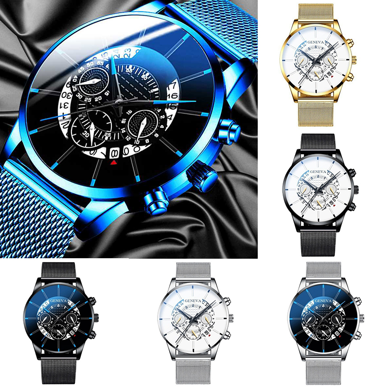 ZZ Mens Army Military Wrist Watch Stainless Steel Quartz Date Analog Sports Watches - Image 12