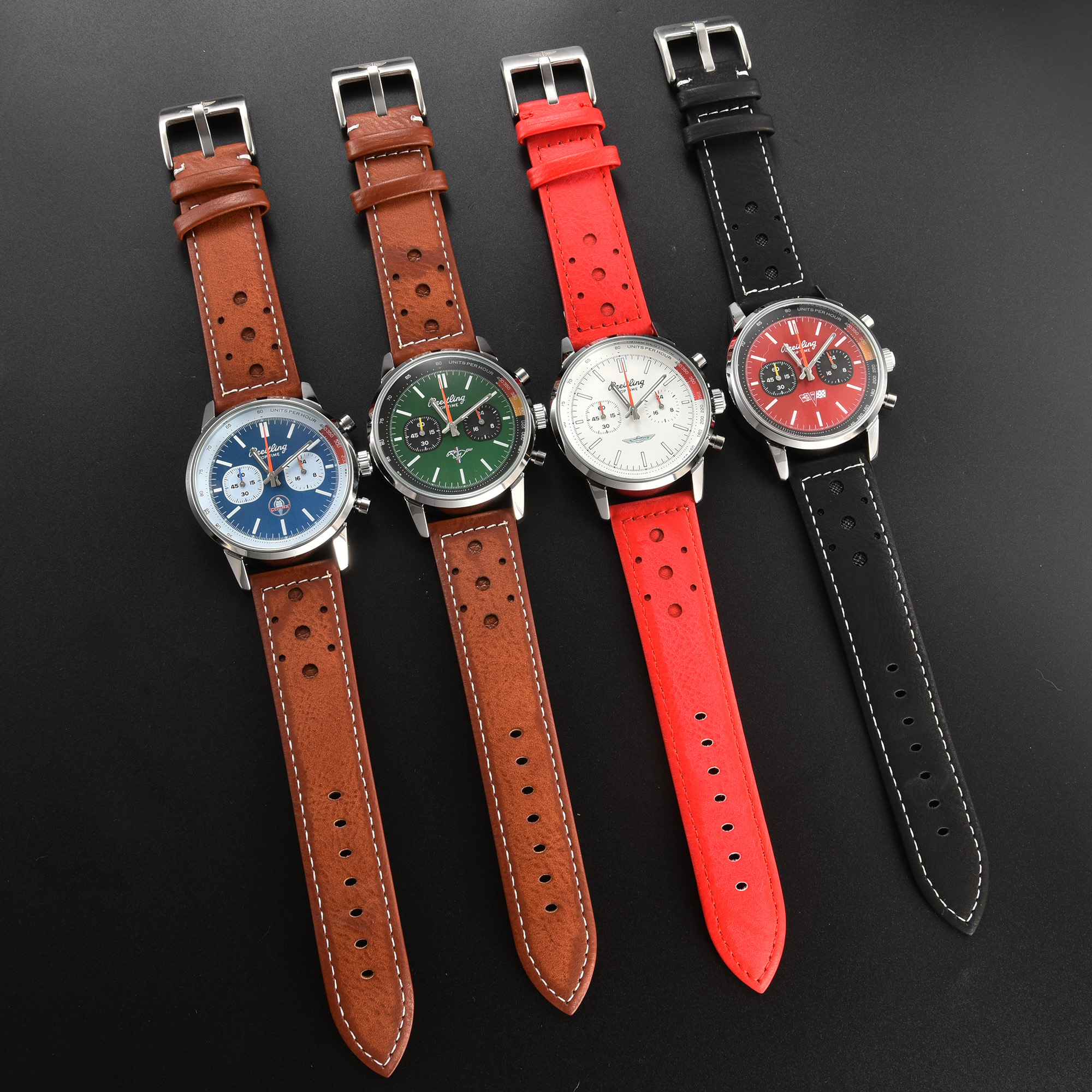 Breitling Top Time B01 Shelby Cobra Ford Mustang Thunderbird Chevrolet Corvette Watch B Top Time - Image 3