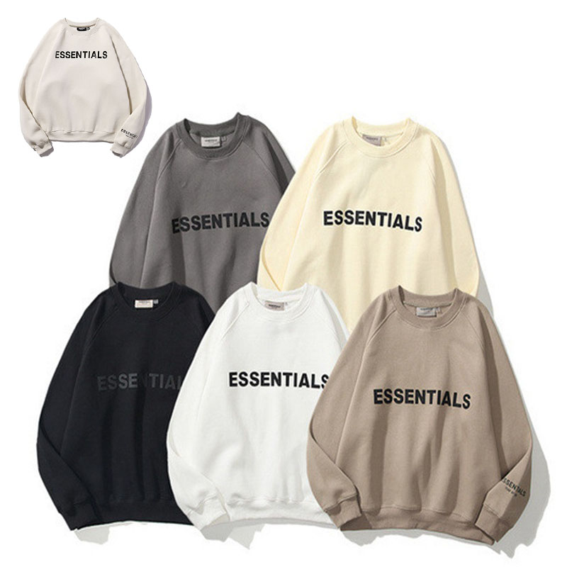 Sweatshirt FEAR OF GOD ESSENTIALS Hoodie Mens Womens High Street Sweater Top - Image 9