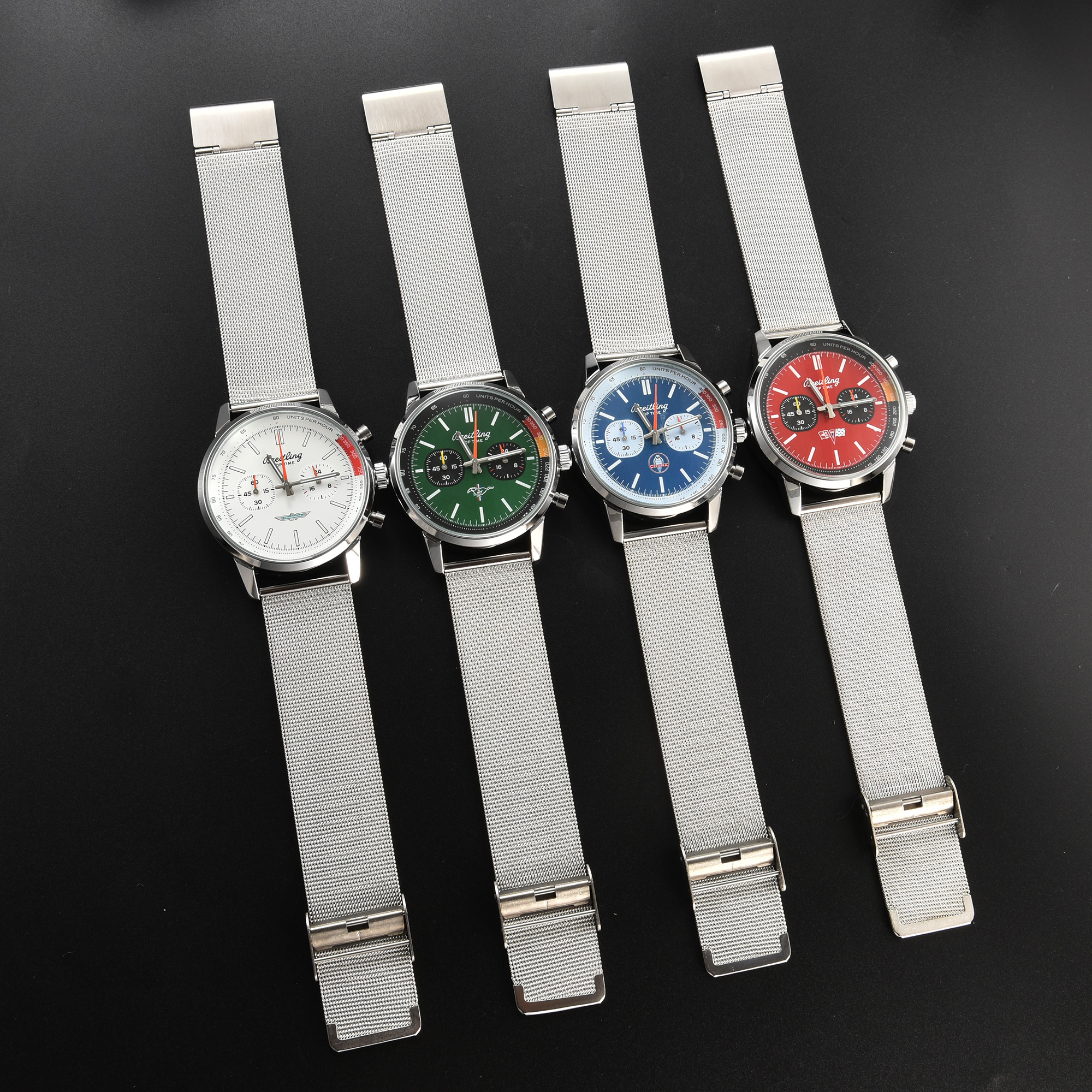 Breitling Top Time B01 Shelby Cobra Ford Mustang Thunderbird Chevrolet Corvette Watch B Top Time - Image 2