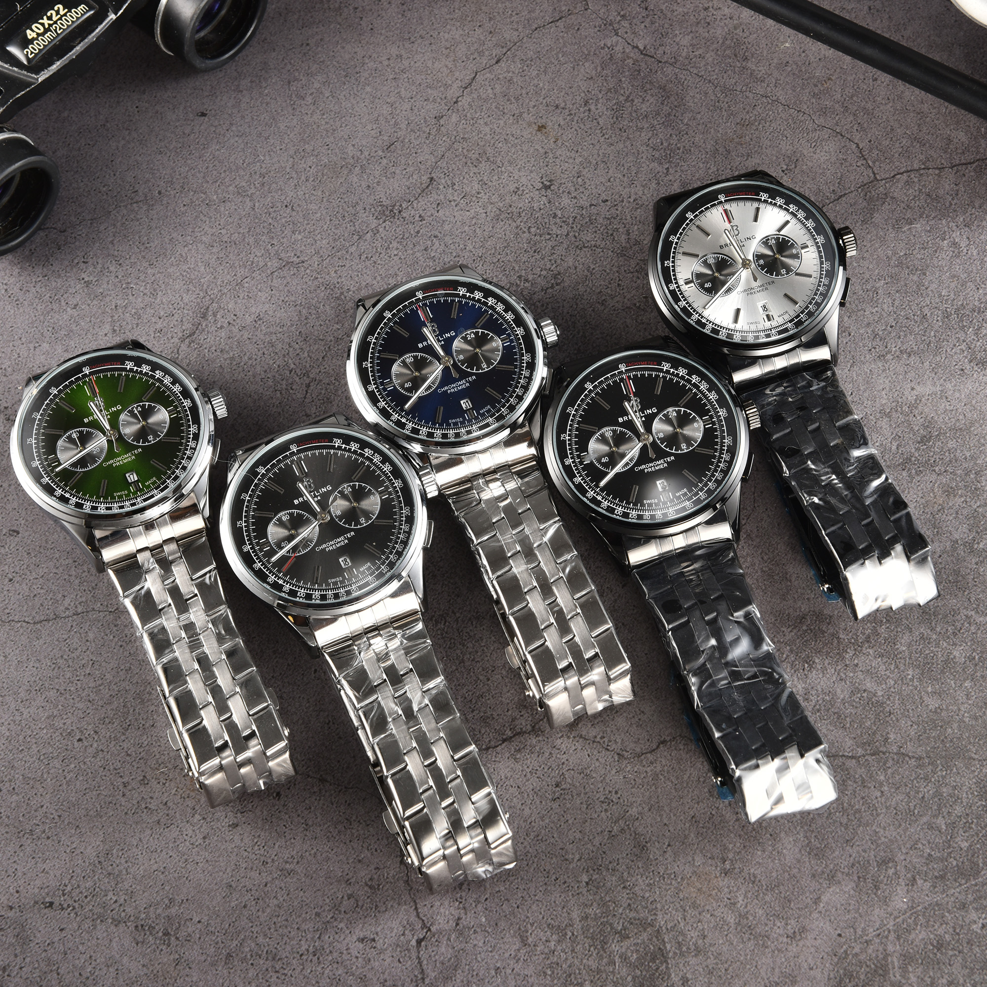 Breitling Premier B01 Chronograph 42 Men's Five Pin Multi Function Watch B Premier - Image 4