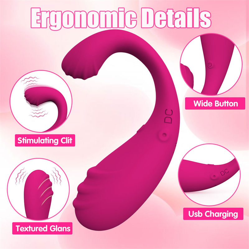 Double Shock Vibrator App Remote Mute Remote Control Vibrator Female Flirting Toys Sex Toys
