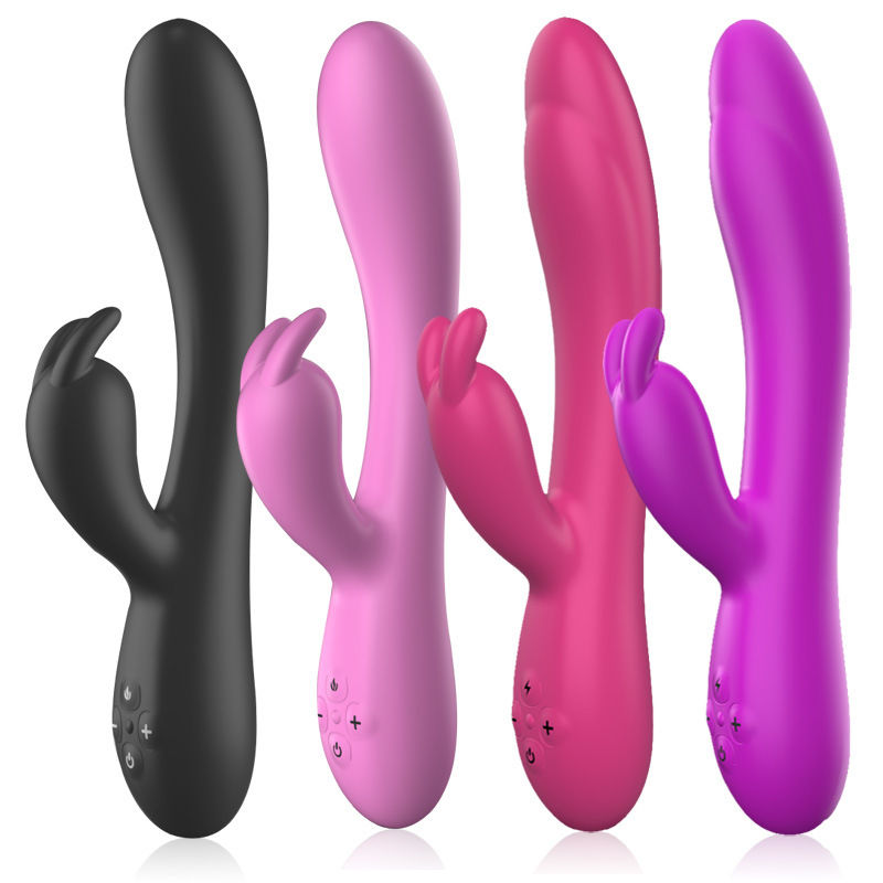 Double-Headed Vibration Heating Rods Women's Masturbation Device Electric Rod Massage AV Vibrator Female Sex Sex Product