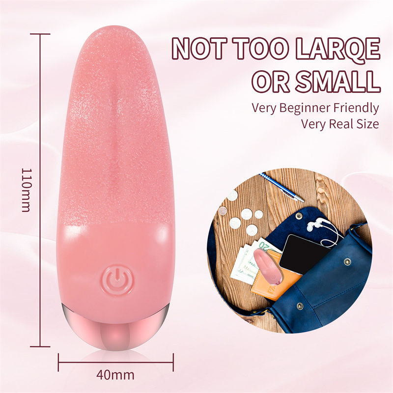 Adult Supplies Female Tongue Licking Mute Teasing Heating Electric Vibrator Emulational Tongue Masturbation Device Sex Toys - Image 7
