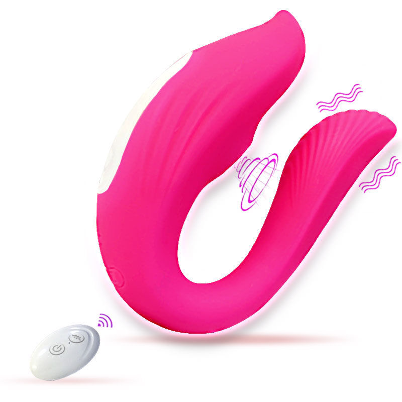 Remote Control Couple Co-Shock Sucking Device Vibrator Egg Wear Vibrator Sex Toys