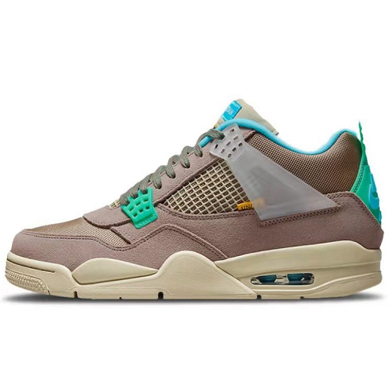 Air Jordan 4 Retro Fire Red Military Blue Purple-rot casual sports shoes Metallic AJ4 - Image 11