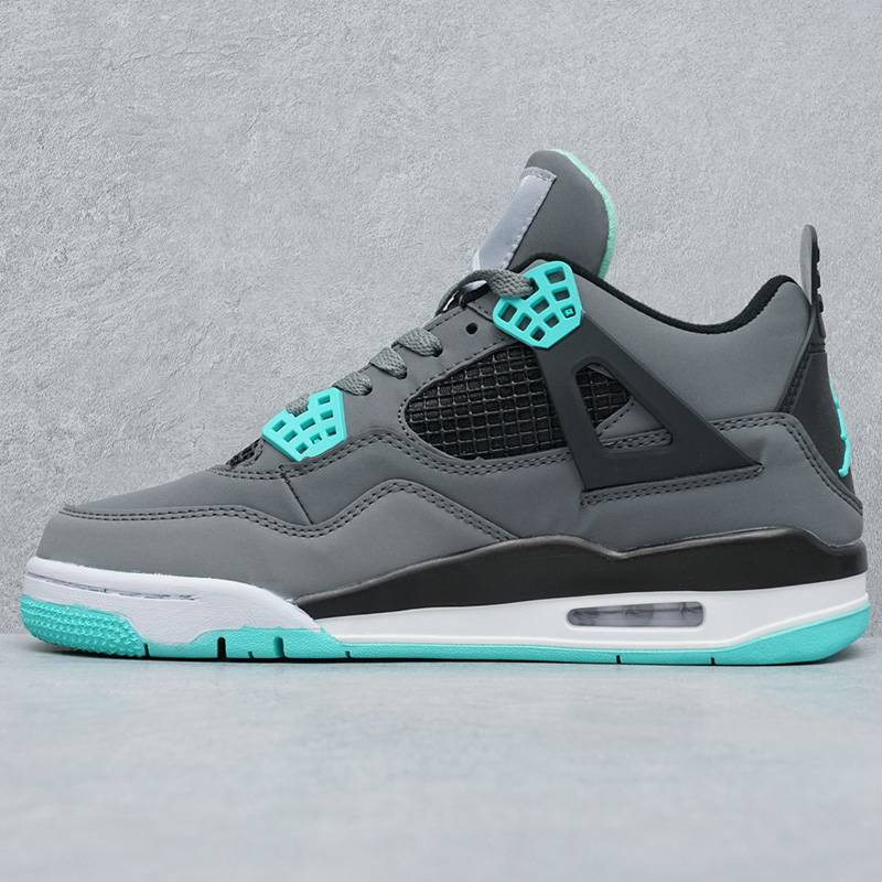 Air Jordan 4 Retro Fire Red Military Blue Purple-rot casual sports shoes Metallic AJ4 - Image 26