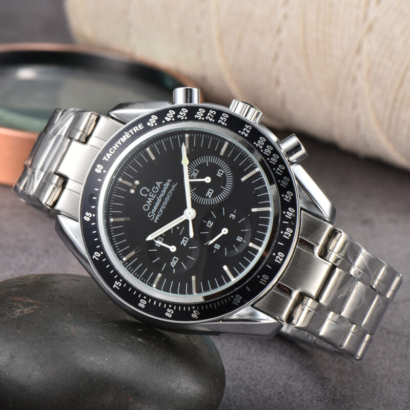 Omega Speedmaster Moonwatch Professional Men's Watch Quartz watch Steel Belt  O Speedmaster