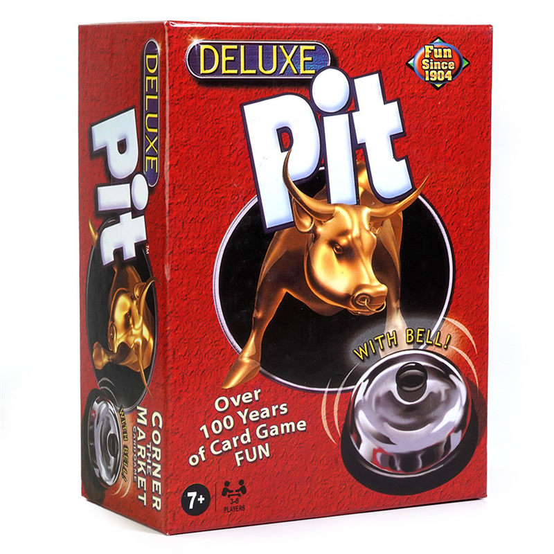 Deluxe Pit Gold Bull Card Game For Family Gatherings And Kids Age 7 Plus