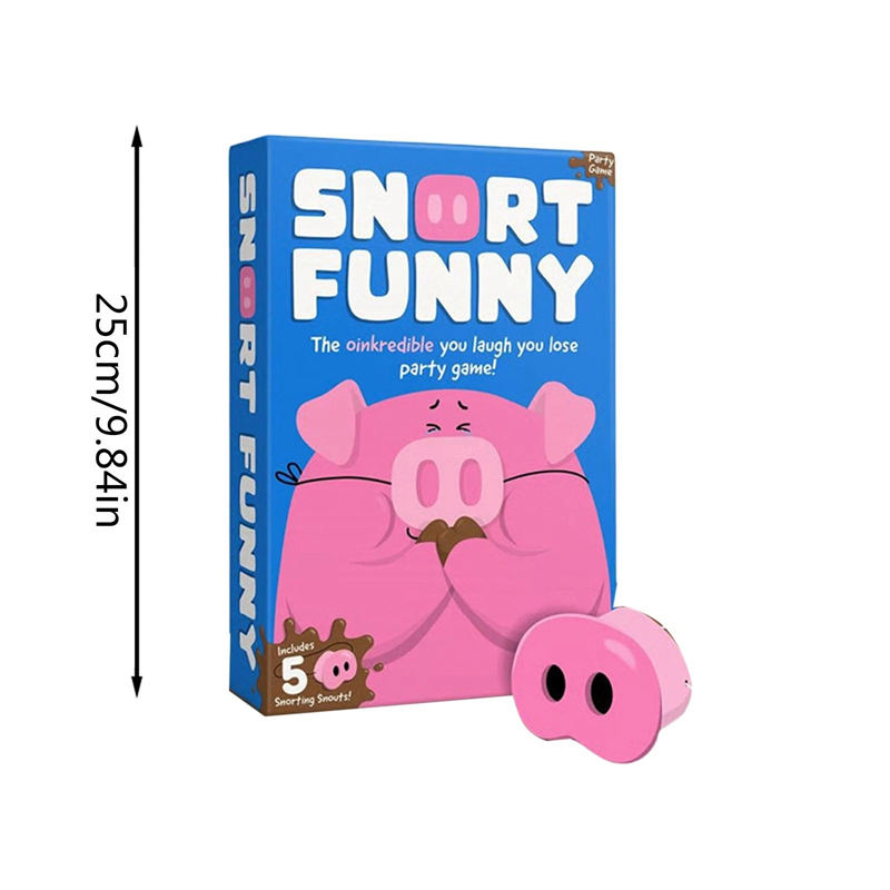 Snort Funny The Oinkcredible You Laugh You Lose Party Game Challenge Funny Cards - Image 3