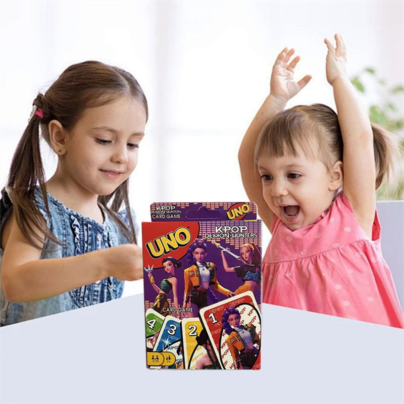 Uno KPop Hunters Card Game 7+ yo 2-10 Player Family Card Game UK - Image 5