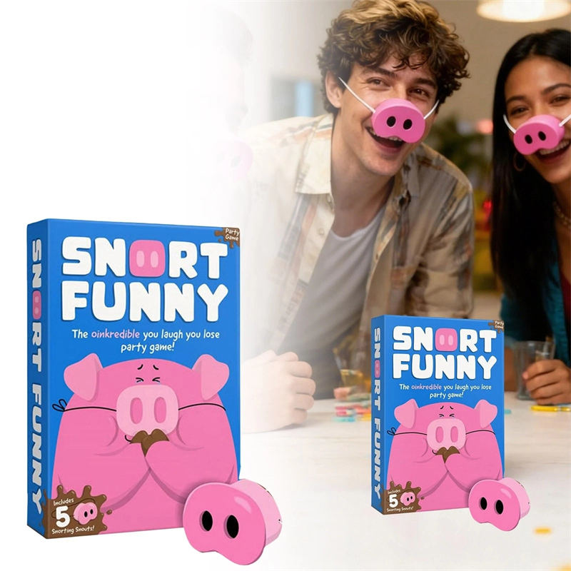 Snort Funny The Oinkcredible You Laugh You Lose Party Game Challenge Funny Cards - Image 6